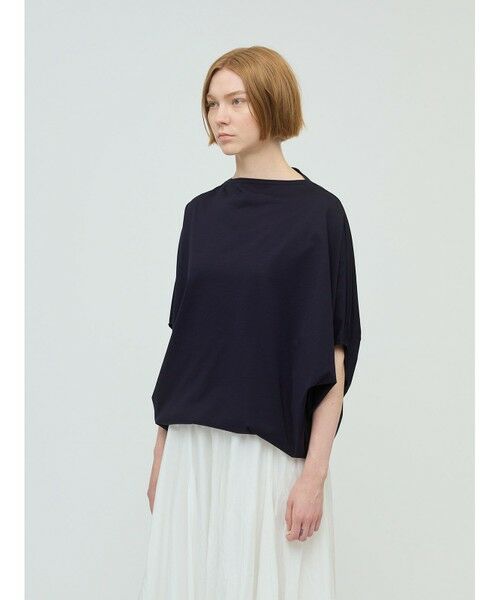 mizuiro ind / ミズイロインド シャツ・ブラウス | mizuiro ind ボートネックドルマンプルオーバー | 詳細12
