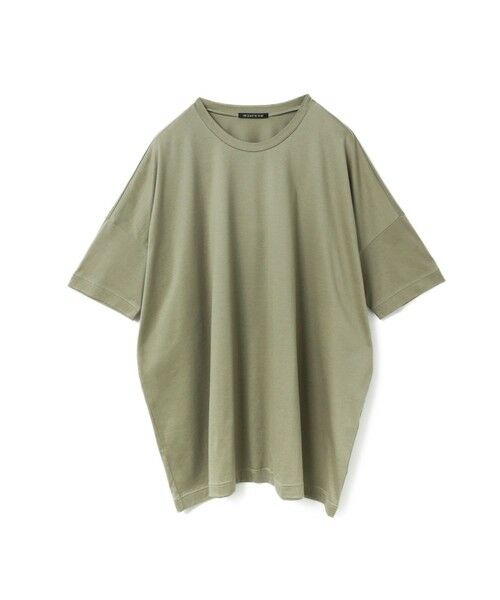 mizuiro ind/ミズイロインド mizuiro ind ワイドクルーネックチュニック ベージュ(color20) FREE mizuiro ind/ミズイロインド mizuiro ind ワイドクルーネックチュニック ベージュ(color20) FREE