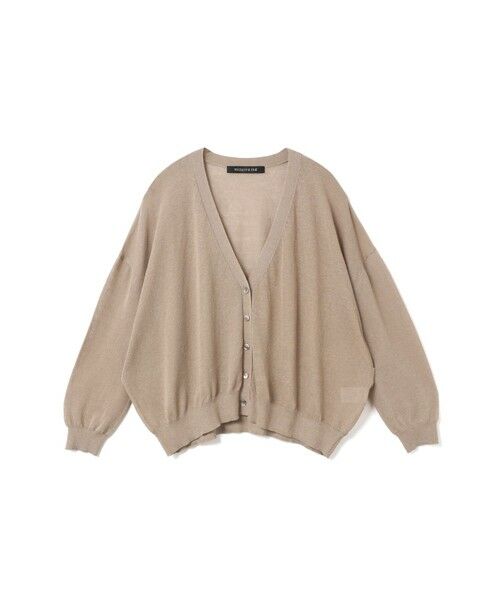 mizuiro ind / ミズイロインド カーディガン・ボレロ | mizuiro ind Vネックワイドカーディガン | 詳細10