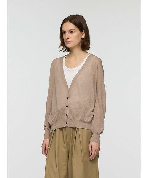 mizuiro ind / ミズイロインド カーディガン・ボレロ | mizuiro ind Vネックワイドカーディガン | 詳細12