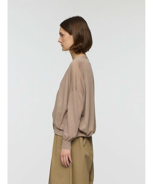 mizuiro ind / ミズイロインド カーディガン・ボレロ | mizuiro ind Vネックワイドカーディガン | 詳細13