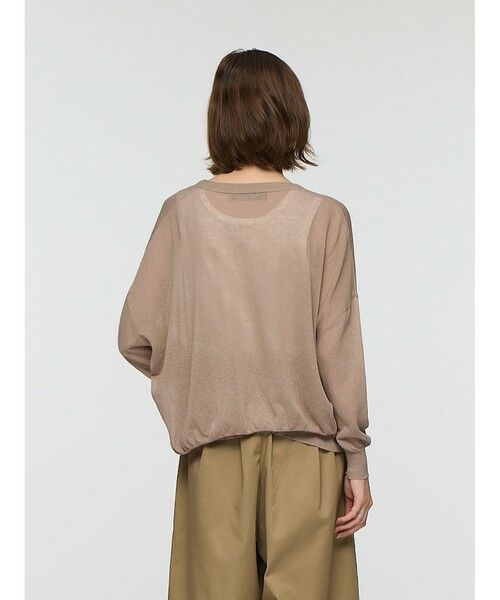 mizuiro ind / ミズイロインド カーディガン・ボレロ | mizuiro ind Vネックワイドカーディガン | 詳細14