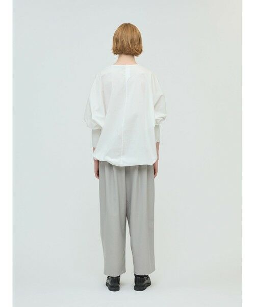 mizuiro ind / ミズイロインド シャツ・ブラウス | mizuiro ind クルーネックコクーンプルオーバー | 詳細10