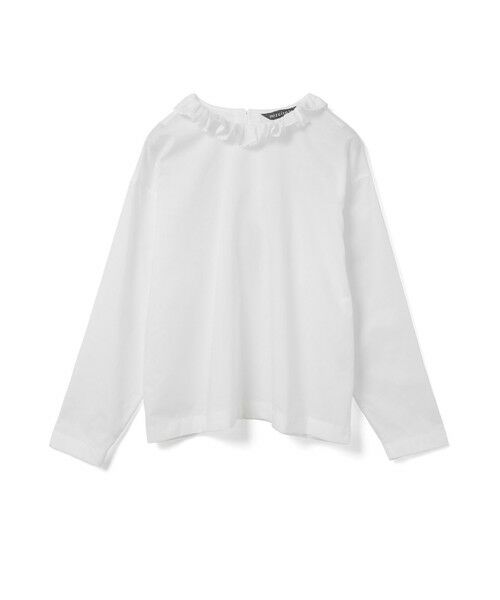 mizuiro ind フリルカラープルオーバーシャツ （シャツ