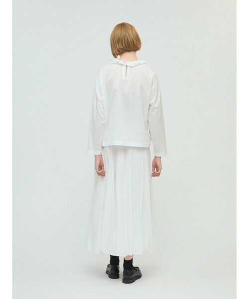 mizuiroind 25AW フリルカラープルオーバーシャツ mizuiro ind フリルカラープルオーバーシャツ｜ MARcourt ONLINE