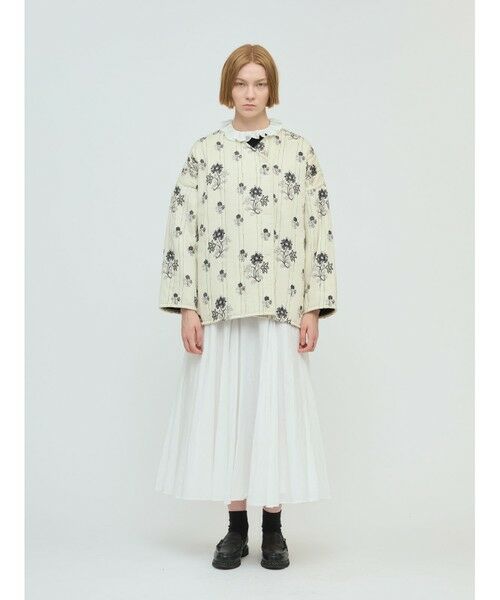 mizuiro ind / ミズイロインド シャツ・ブラウス | mizuiro ind フリルカラープルオーバーシャツ | 詳細10