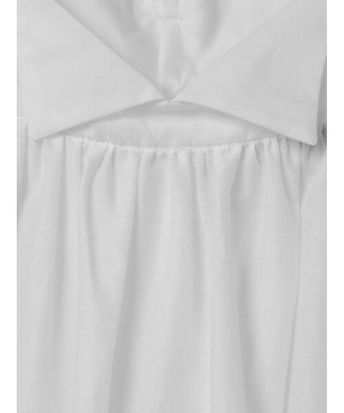 mizuiro ind / ミズイロインド シャツ・ブラウス | mizuiro ind スタンドシャツカラーギャザーシャツ | 詳細10