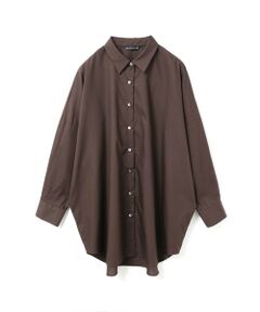 mizuiro ind / ミズイロインド シャツ・ブラウス | mizuiro ind ワイドチュニックシャツ