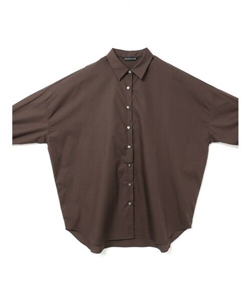 mizuiro ind / ミズイロインド シャツ・ブラウス | mizuiro ind ワイドチュニックシャツ | 詳細2