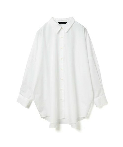 mizuiro ind / ミズイロインド シャツ・ブラウス | mizuiro ind ワイドチュニックシャツ | 詳細10