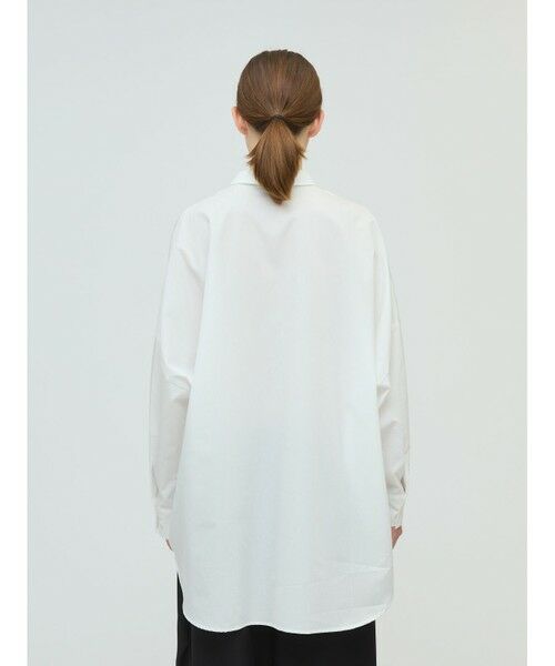 mizuiro ind / ミズイロインド シャツ・ブラウス | mizuiro ind ワイドチュニックシャツ | 詳細14