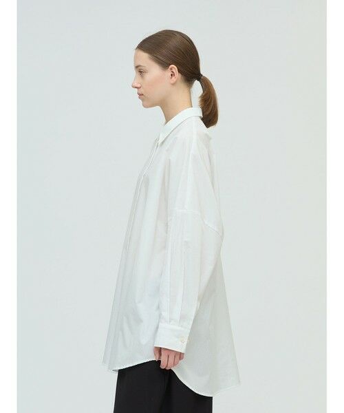 mizuiro ind / ミズイロインド シャツ・ブラウス | mizuiro ind ワイドチュニックシャツ | 詳細13