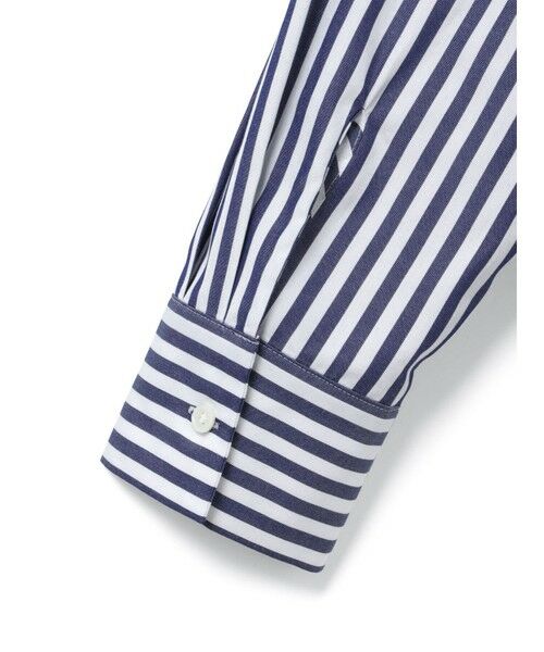 mizuiro ind / ミズイロインド シャツ・ブラウス | mizuiro ind ストライプフードシャツ | 詳細16