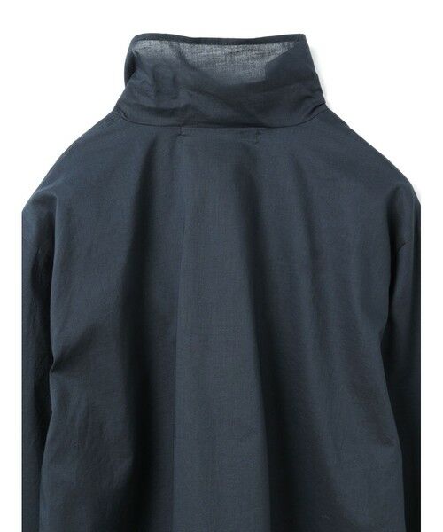 mizuiro ind / ミズイロインド シャツ・ブラウス | mizuiro ind ジップハイネックカラープルオーバー | 詳細10