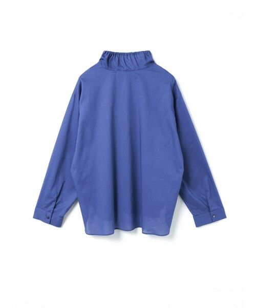 mizuiro ind / ミズイロインド シャツ・ブラウス | mizuiro ind ギャザースタンドカラーシャツ | 詳細9