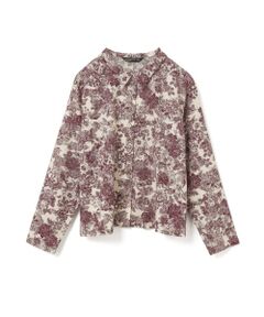 mizuiro ind / ミズイロインド シャツ・ブラウス | mizuiro ind プリントベーシックシャツ