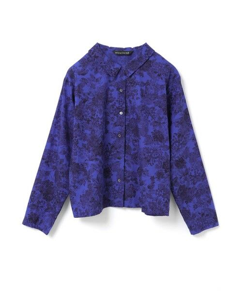 mizuiro ind / ミズイロインド シャツ・ブラウス | mizuiro ind プリントベーシックシャツ | 詳細1