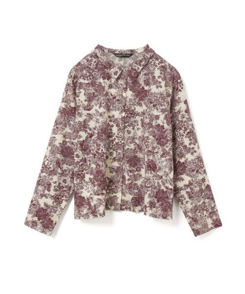 mizuiro ind/ミズイロインド mizuiro ind プリントベーシックシャツ ベージュ(color20) FREE mizuiro ind/ミズイロインド mizuiro ind プリントベーシックシャツ ベージュ(color20) FREE