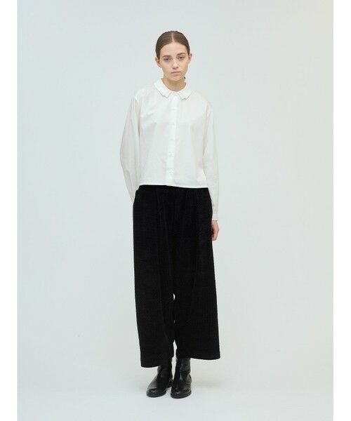 mizuiro ind / ミズイロインド シャツ・ブラウス | mizuiro ind ダブルカラーシャツ | 詳細13
