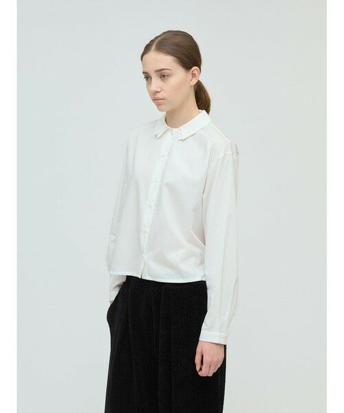 mizuiro ind / ミズイロインド シャツ・ブラウス | mizuiro ind ダブルカラーシャツ | 詳細10