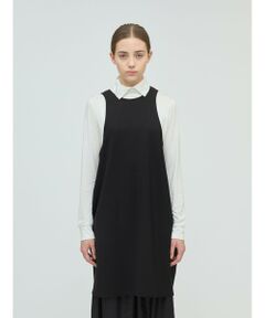 mizuiro ind / ミズイロインド ドレス | mizuiro ind クルーネックチュニックワンピース