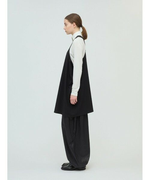 mizuiro ind / ミズイロインド ドレス | mizuiro ind クルーネックチュニックワンピース | 詳細13