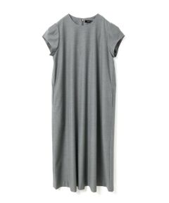 mizuiro ind / ミズイロインド ロング・マキシ丈ワンピース | mizuiro ind Aラインショートスリーブワンピース