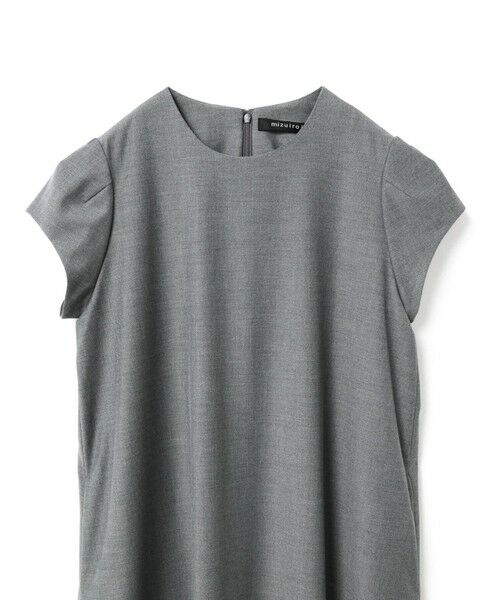 mizuiro ind / ミズイロインド ロング・マキシ丈ワンピース | mizuiro ind Aラインショートスリーブワンピース | 詳細4