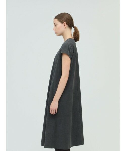 mizuiro ind / ミズイロインド ロング・マキシ丈ワンピース | mizuiro ind Aラインショートスリーブワンピース | 詳細17