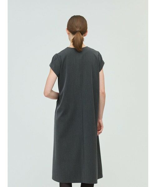 mizuiro ind / ミズイロインド ロング・マキシ丈ワンピース | mizuiro ind Aラインショートスリーブワンピース | 詳細18