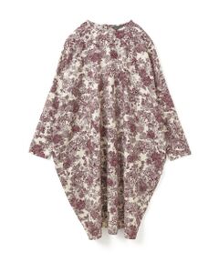 mizuiro ind / ミズイロインド ドレス | mizuiro ind プリントコクーンワイドワンピース