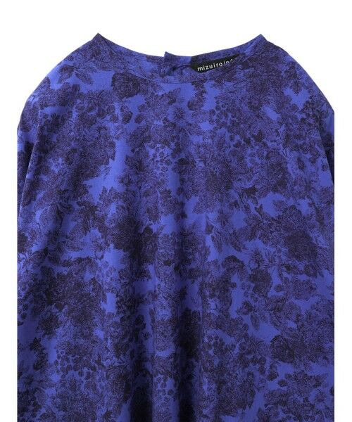 mizuiro ind / ミズイロインド ドレス | mizuiro ind プリントコクーンワイドワンピース | 詳細11