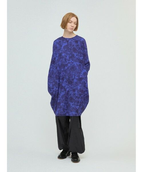 mizuiro ind / ミズイロインド ドレス | mizuiro ind プリントコクーンワイドワンピース | 詳細6