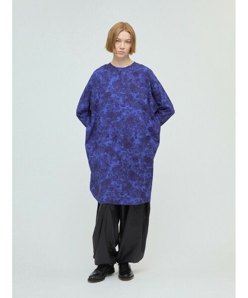 mizuiro ind / ミズイロインド ドレス | mizuiro ind プリントコクーンワイドワンピース | 詳細7