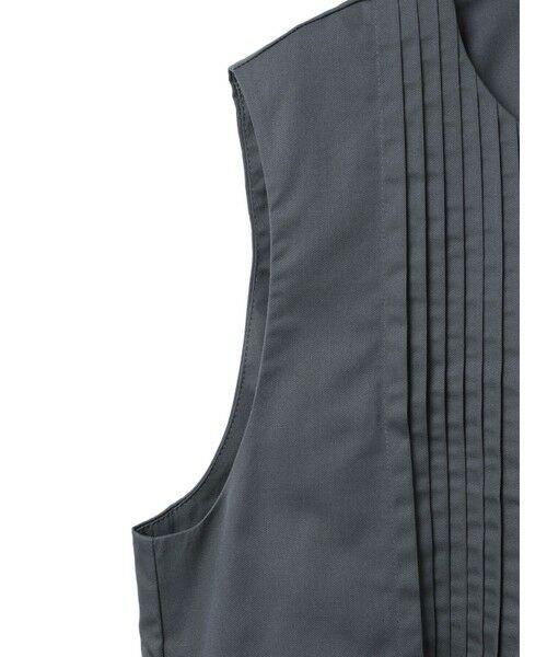 mizuiro ind / ミズイロインド ロング・マキシ丈ワンピース | mizuiro ind クルーネックピンタックワンピース | 詳細18