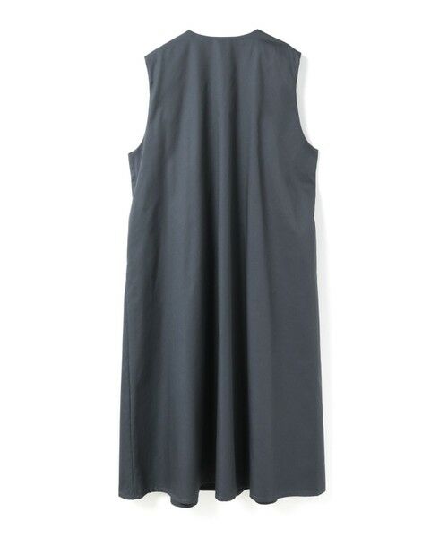 mizuiro ind / ミズイロインド ロング・マキシ丈ワンピース | mizuiro ind クルーネックピンタックワンピース | 詳細20