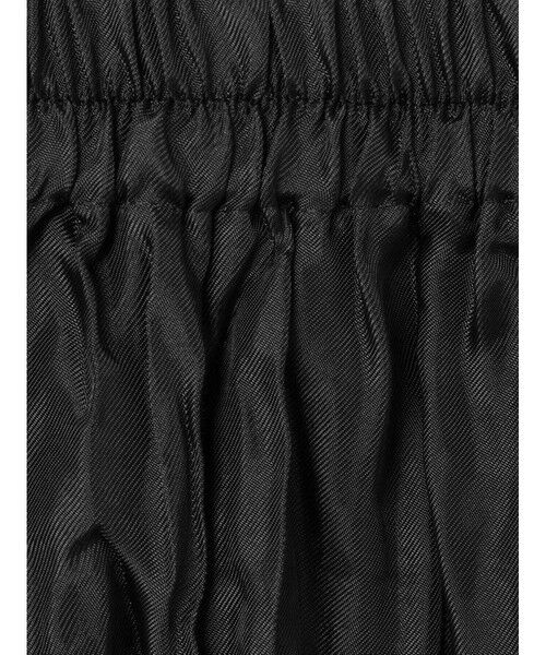 mizuiro ind / ミズイロインド ミニ・ひざ丈スカート | mizuiro ind サテンワッシャープリーツスカート | 詳細5