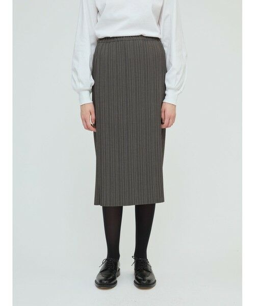 mizuiro ind / ミズイロインド ミニ・ひざ丈スカート | mizuiro ind プリーツスカート | 詳細10