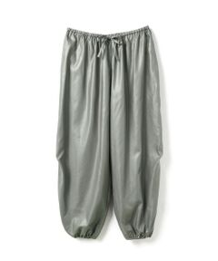 mizuiro ind / ミズイロインド その他パンツ | mizuiro ind グロッシードローストリングヘムイージーパンツ