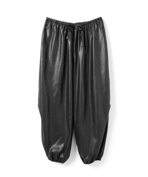 mizuiro ind / ミズイロインド その他パンツ | mizuiro ind グロッシードローストリングヘムイージーパンツ | 詳細8