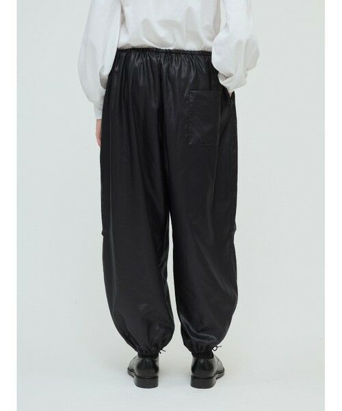 mizuiro ind / ミズイロインド その他パンツ | mizuiro ind グロッシードローストリングヘムイージーパンツ | 詳細16