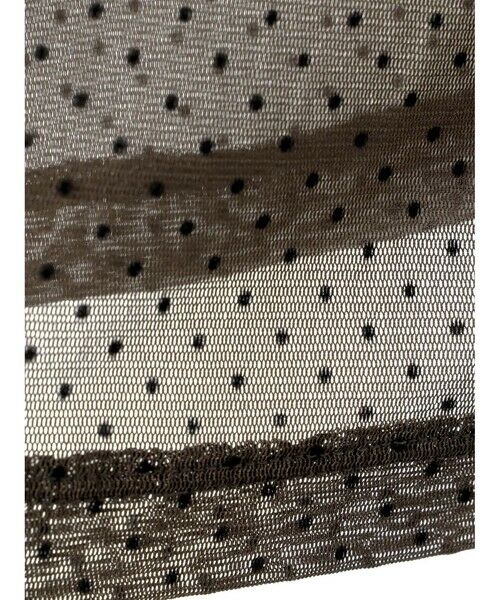 mizuiro ind / ミズイロインド カットソー | mizuiro ind メッシュドットハイネックプルオーバー | 詳細3