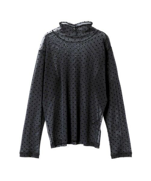 mizuiro ind / ミズイロインド カットソー | mizuiro ind メッシュドットハイネックプルオーバー | 詳細11