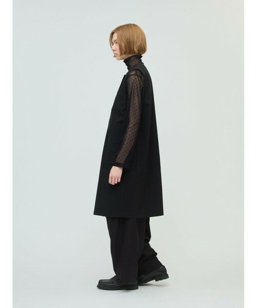 mizuiro ind / ミズイロインド カットソー | mizuiro ind メッシュドットハイネックプルオーバー | 詳細19