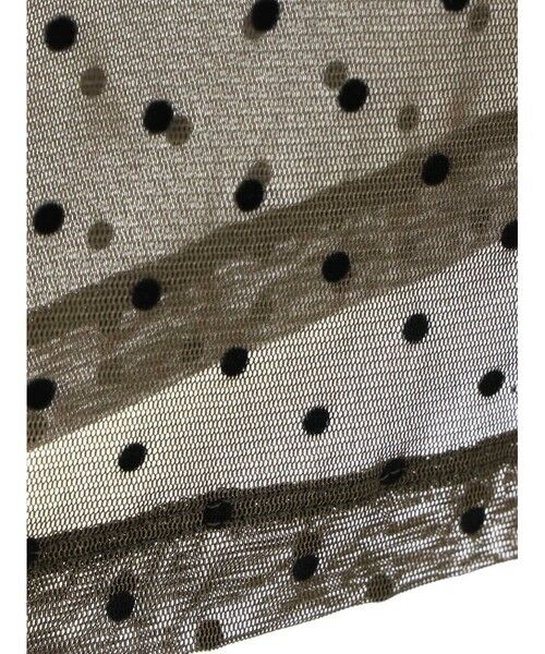 mizuiro ind / ミズイロインド シャツ・ブラウス | mizuiro ind メッシュドットクルーネックプルオーバー | 詳細1
