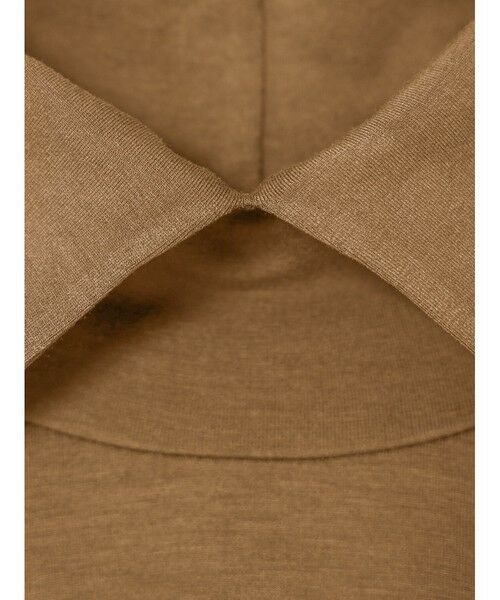 mizuiro ind / ミズイロインド カットソー | mizuiro ind シャツカラーハイネックプルオーバー | 詳細1