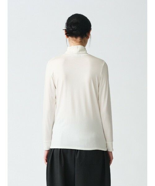 mizuiro ind / ミズイロインド カットソー | mizuiro ind シャツカラーハイネックプルオーバー | 詳細11