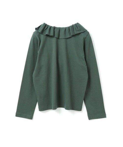 mizuiro ind / ミズイロインド カットソー | mizuiro ind フリルカラーロングスリーブプルオーバー | 詳細4