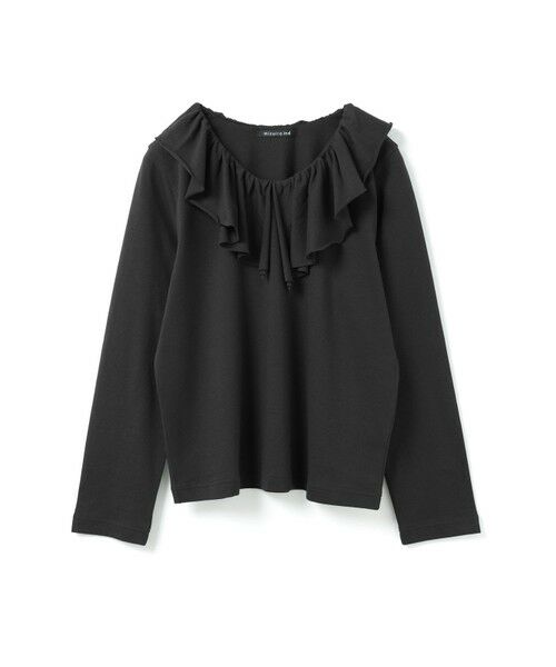 mizuiro ind / ミズイロインド カットソー | mizuiro ind フリルカラーロングスリーブプルオーバー | 詳細7