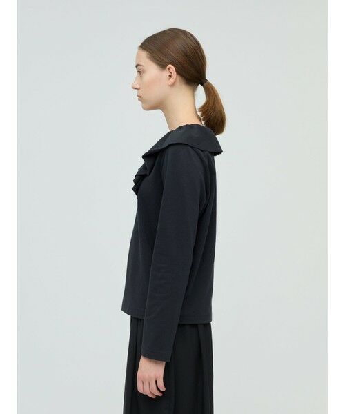 mizuiro ind / ミズイロインド カットソー | mizuiro ind フリルカラーロングスリーブプルオーバー | 詳細10